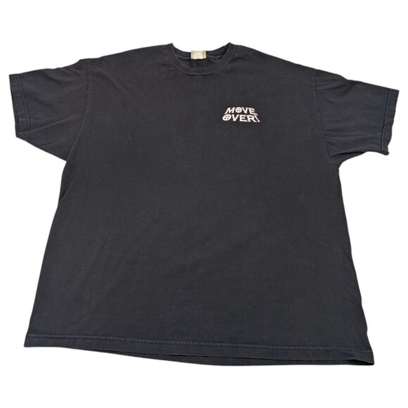 Vintage Wrangler "Move Over" Bulls Rule Biker T Shirt Size‎ 2XL - Picture 4 of 9